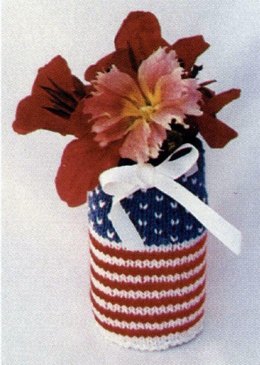 Fourth of July Vase