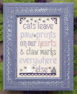 My Big Toe Cats Leave Paw Prints - The Snarky Version - MBT171 -  Leaflet