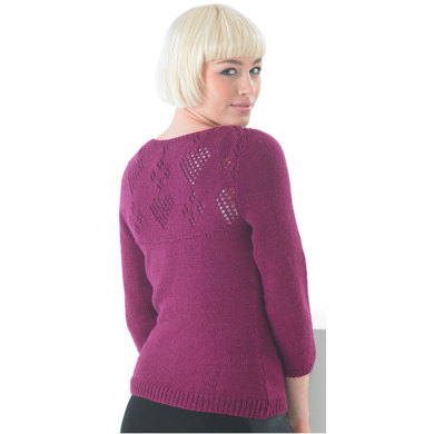 Heart Sweater in Wendy Merino DK - 5721
