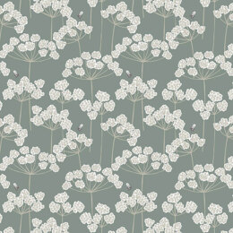 Lewis & Irene Country Life Reloved - Cow Parsley & Bee On Green