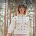 Krans Jumper -  Sweater Knitting Pattern For Women in MillaMia Naturally Soft Cotton by MillaMia