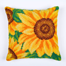 Craft Buddy Sunflower Cushion Cross Stitch Kit