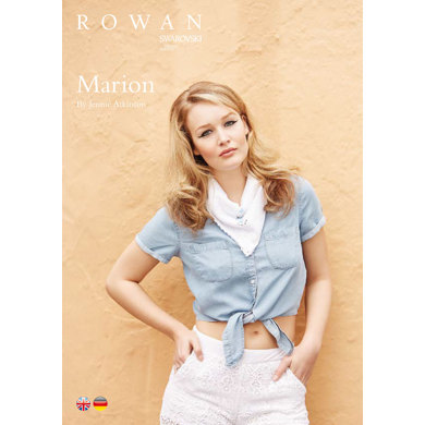 Marion Head Scarf in Rowan Summerlite 4 Ply - ROC004 - Downloadable PDF