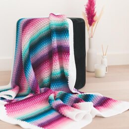 Alpine Stitch Baby Blanket
