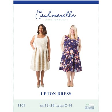 Cashmerette Upton Dress 1101 - Paper Pattern Size 12 - 28