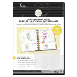 The Happy Planner Big Clear Sticker Planning Guide