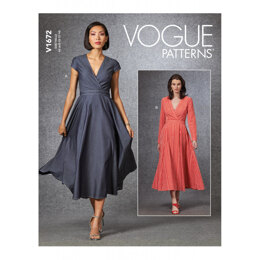 Vogue Misses' Dress V1672 - Sewing Pattern