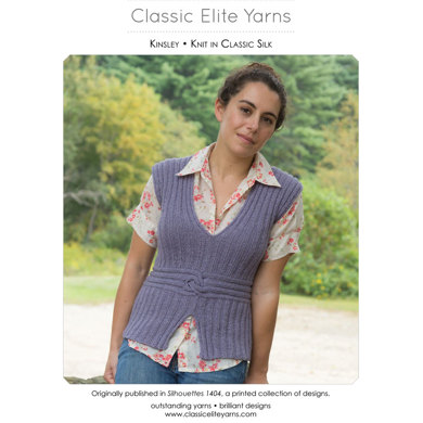 Kinsley Top in Classic Elite Yarns Classic Silk