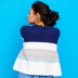 La Jolla Cove Jacket - Free Crochet Pattern For Women in Paintbox Yarns Cotton DK and Metallics DK
