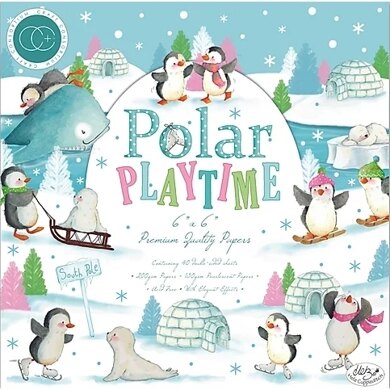 Craft Consortium Polar Playtime Paper Pad - 6in x 6in
