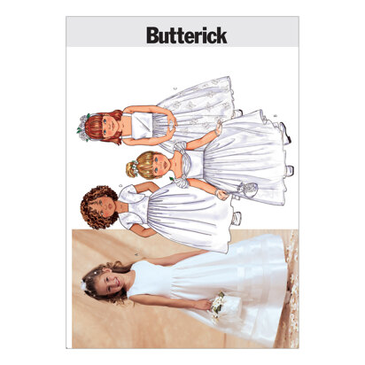 Butterick Kinder- und Damenjacke und Kleid B3351 - Schnittmuster