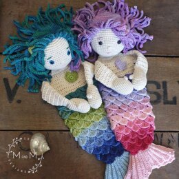 Melly Teddy Ragdoll Shelly and Sandy Mermaid
