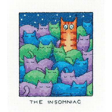 Heritage The Insomniac Cross Stitch Kit