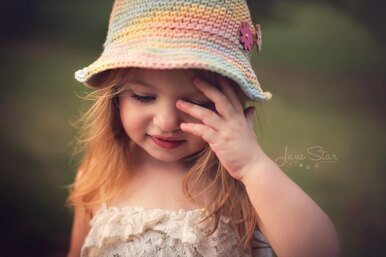 Summer Sun Hat, Crochet Hat