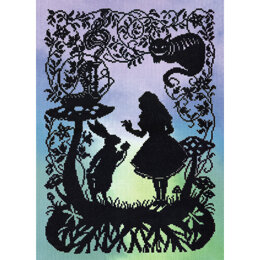 Bothy Threads Alice in Wonderland Cross Stitch Kit - 26cm x 36cm