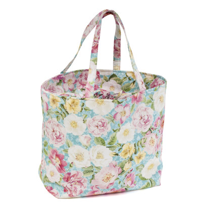 Hobbygift Rose Blossom Drawstring Craft Bag