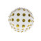 PME Cake Cupcake Cases Foil Lined Polka Dots - Gold