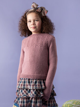 Anissa Sweater in Rowan Pure Wool Worsted