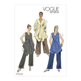 Vogue Misses' Tunic and Pants V9335 - Sewing Pattern