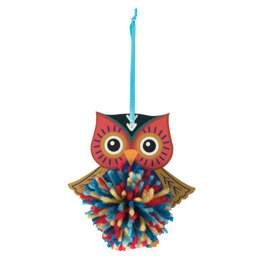 Trimits Pom Pom Decoration: Owl Kids Crafts Kit