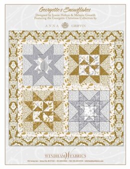 Windham Fabrics Georgette's Snowflakes - Downloadable PDF