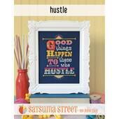 Satsuma Street Hustle Cross Stitch Chart -  Leaflet