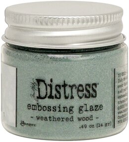 Ranger Tim Holtz Distress Embossing Glaze - Weathered Wood