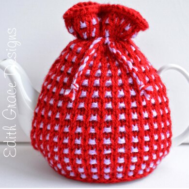 Basket Ribbed Teapot Cosy - 4 Cup