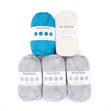 Paintbox Yarns Mollie The Bunny - Paintbox Yarns Cotton Aran 5 Ball Colour Pack