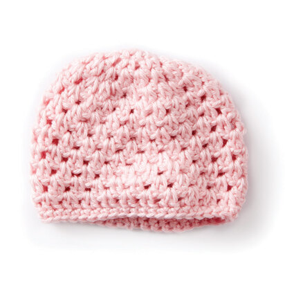 Baby’s First Cluster Crochet Hat in Caron Simply Soft - Downloadable PDF