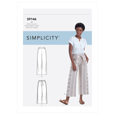 Simplicity Misses' Pull-On Pants S9146 - Sewing Pattern