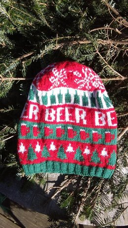 Ugly Christmas Beer Hat