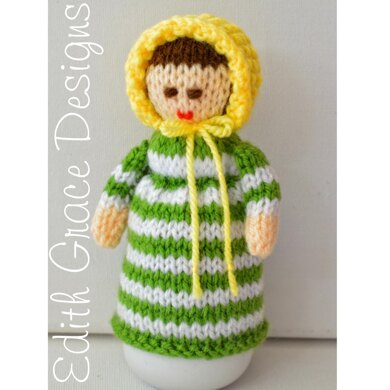 Victorian Doll Egg Cosy