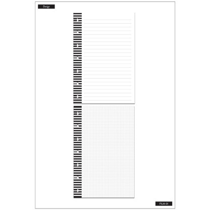 The Happy Planner Mini Note Paper - 40 Sheets