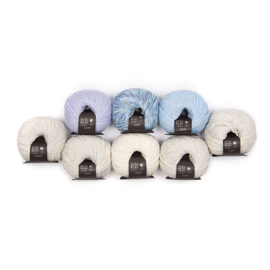 Rowan Mako Cotton Baby Keepsake 8 Ball Colour Pack