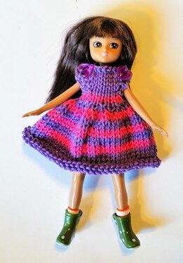 Small Doll Party Dress