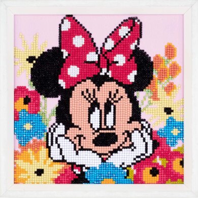 Vervaco Disney Minnie Mouse Daydreaming Diamond Painting Kit - Multi