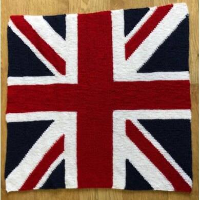 Union Jack Flag Lap Blanket