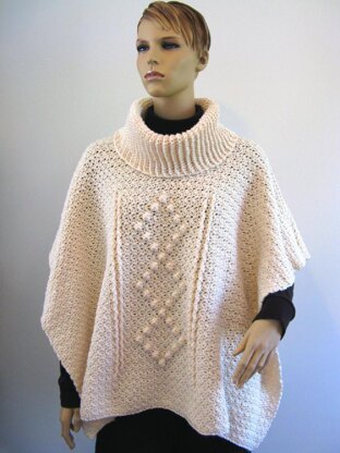Chic Cowled Poncho