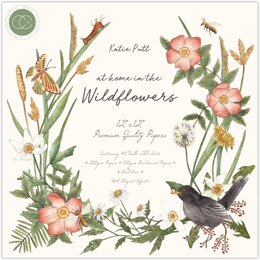 Craft Consortium At home in the wildflowers Paper Pad - 12in x 12in