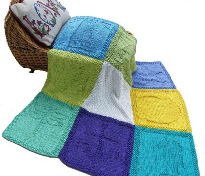 Lighthouse Magic and Nature's Child Baby Blankets