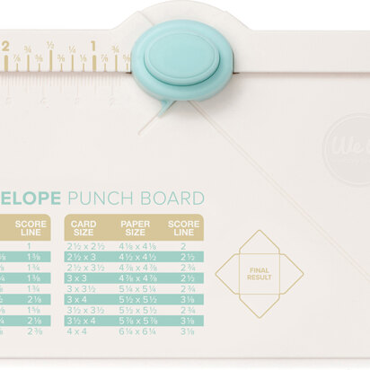 We R Memory Keepers Mini Envelope Punch Board - 337001
