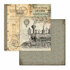 Stamperia Scrapbooking Pad 10 Double Sided Sheets 30.5Ã—30.5 cm (12 x12 )Â Voyages Fantastiques