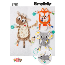 Simplicity 8761 Baby Sensory Blanket - Paper Pattern, Size OS (ONE SIZE)