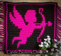 Valentine's Day Mosaic Square - Cupid Strikes!