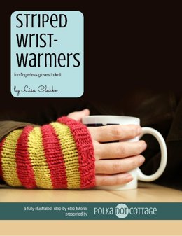Striped Wristwarmers