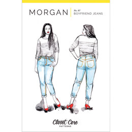 Closet Core Patterns Morgan Boyfriend Jeans CCP07 - Sewing Pattern