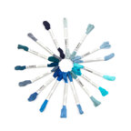 Paintbox Crafts 6 Strand Embroidery Floss 16 Skein Color Pack - Blues