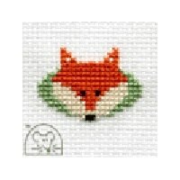 Mouseloft Quicklets - Fox Cross Stitch Kit - 3in