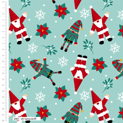 Craft Cotton Company Gnome Christmas - Santa & Elf